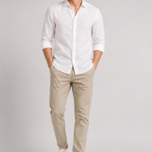 Cotton Chino Pants