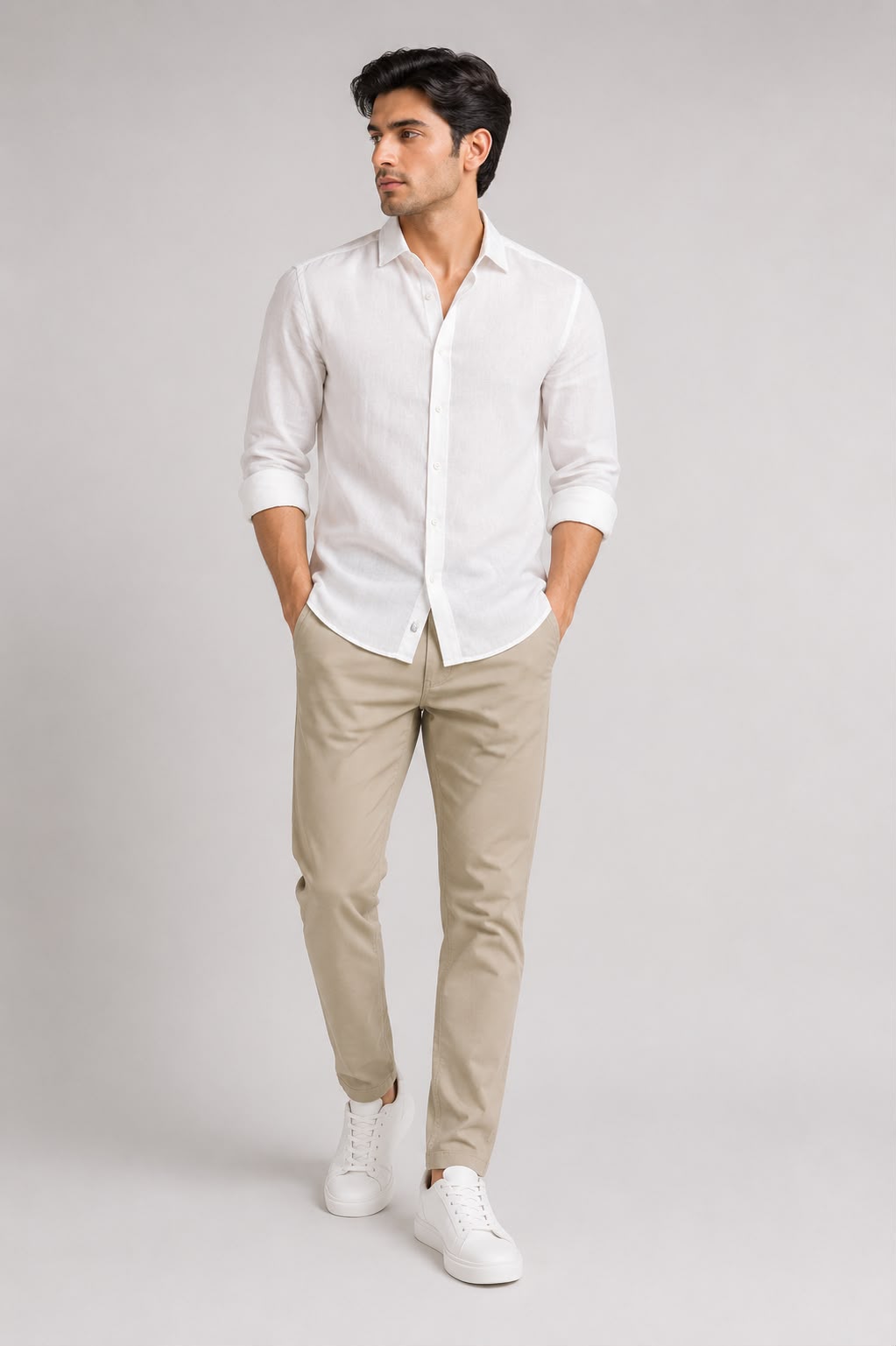 Cotton Chino Pants
