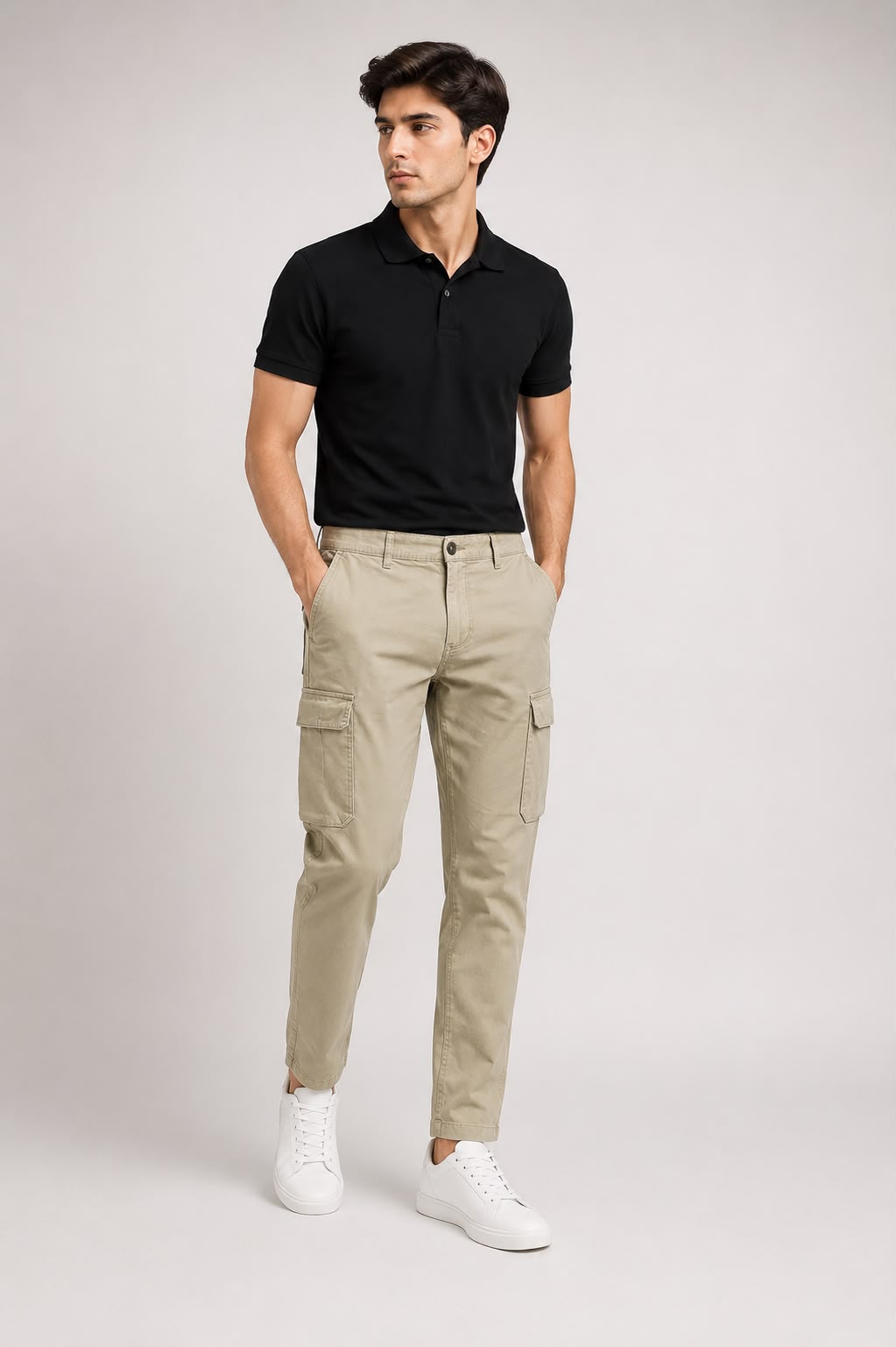Cotton Cargo Pants