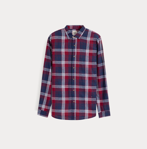 Cotton Checkered Shirt